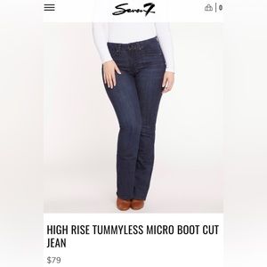 NWT Seven7 Jeans, size 8